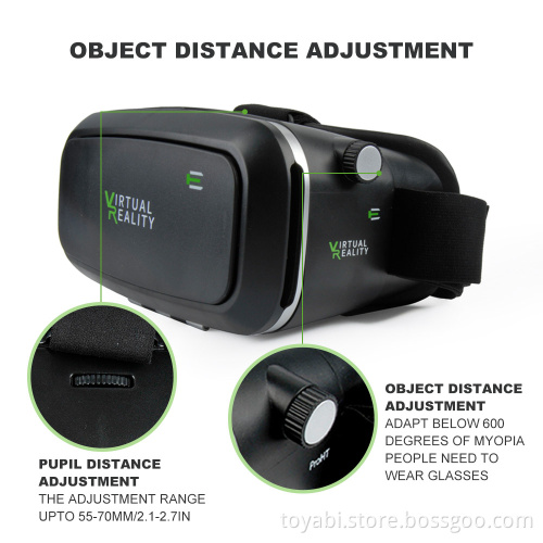 VR BOX Virtual Reality 3D Glasses for iphone Android 3.7 - 6.0" phone
